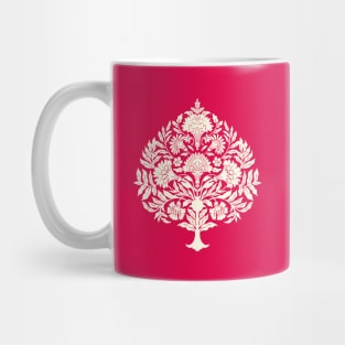 indian traditional tree pattern Mug